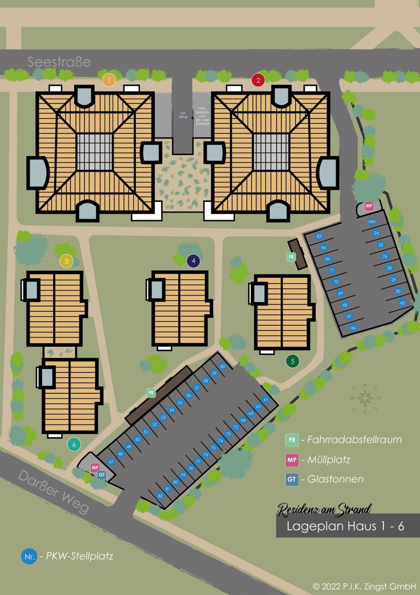 זינקסט Residenz Am Strand Wohnung 1-15 מראה חיצוני תמונה